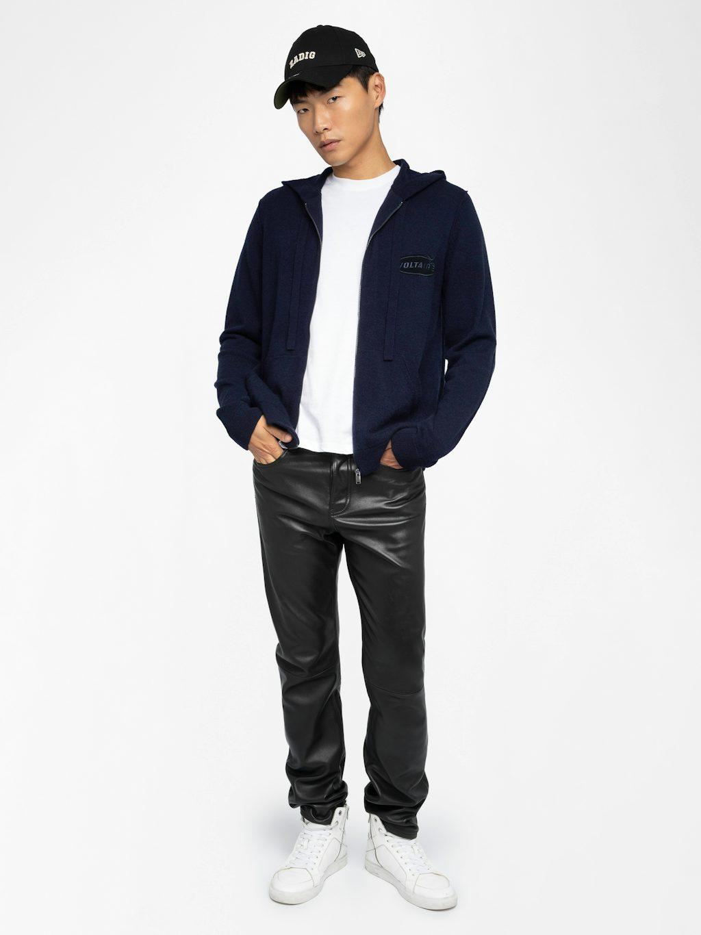 Zadig & Voltaire Clash Cardigan, Encre.