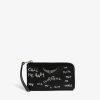 Zadig & Voltaire ZV Card Graffiti Wallet,