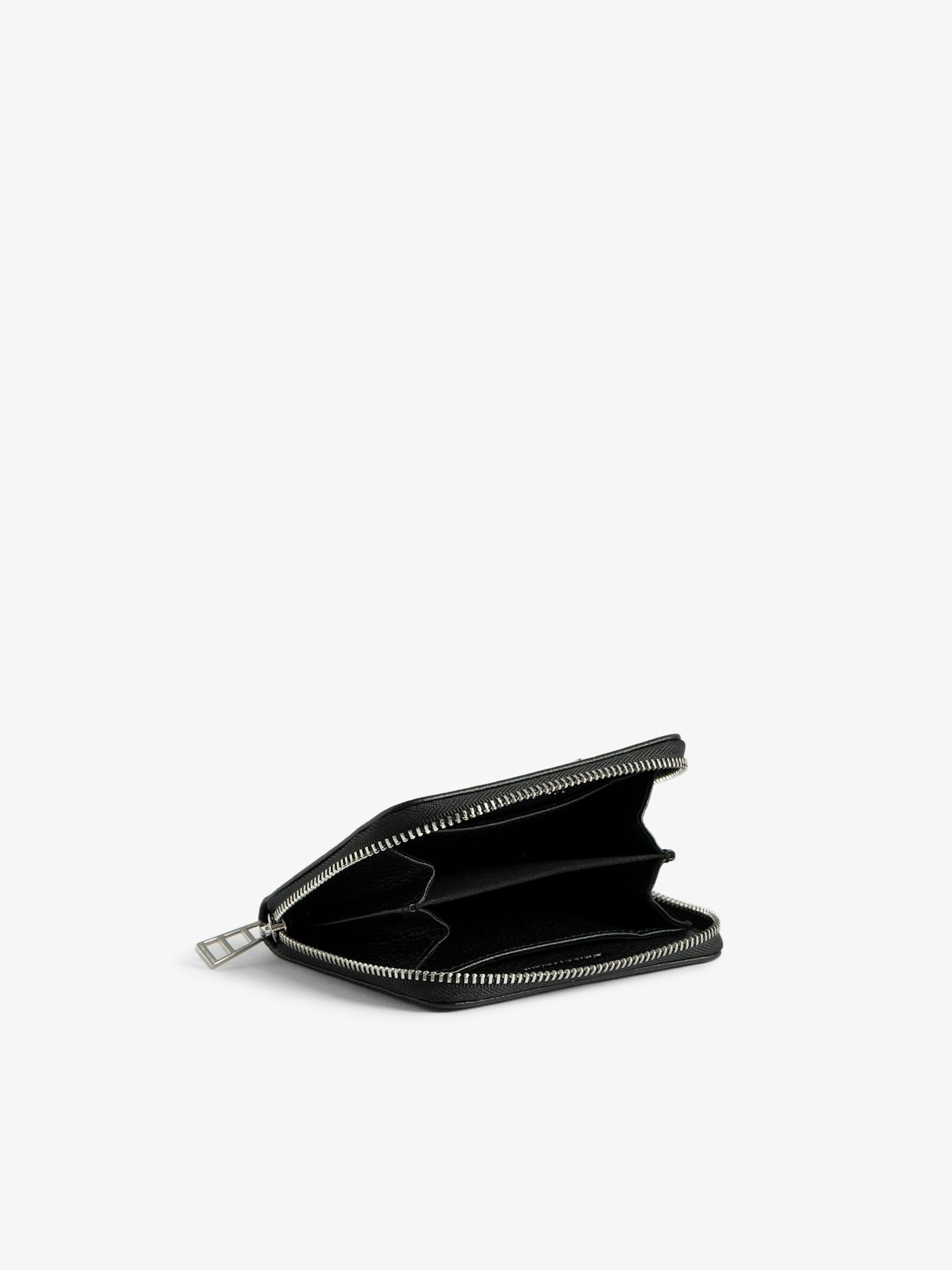 lwsg03735_black_addi_1 Zadig & Voltaire Mini ZV Graffiti Wallet, Black.