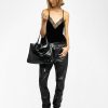 Zadig & Voltaire Christy Velvet Camisole, Black.