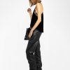 Zadig & Voltaire Christy Velvet Camisole, Black.