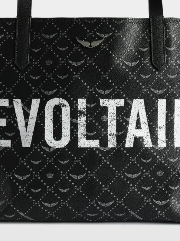 Zadig & Voltaire Z Shopper XL Bag, Black.