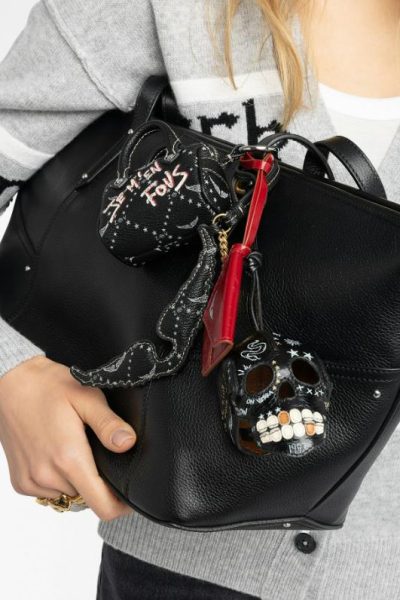 Alternative view of Zadig & Voltaire Z Wings Monogram Keyring