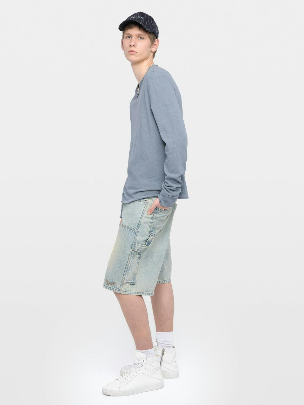 Zadig & Voltaire Monastir Henley T-Shirt, Sixtine.