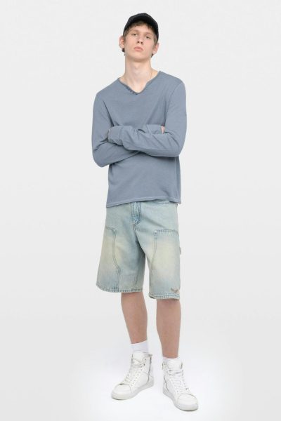 Zadig & Voltaire Monastir Henley T-Shirt, Sixtine.