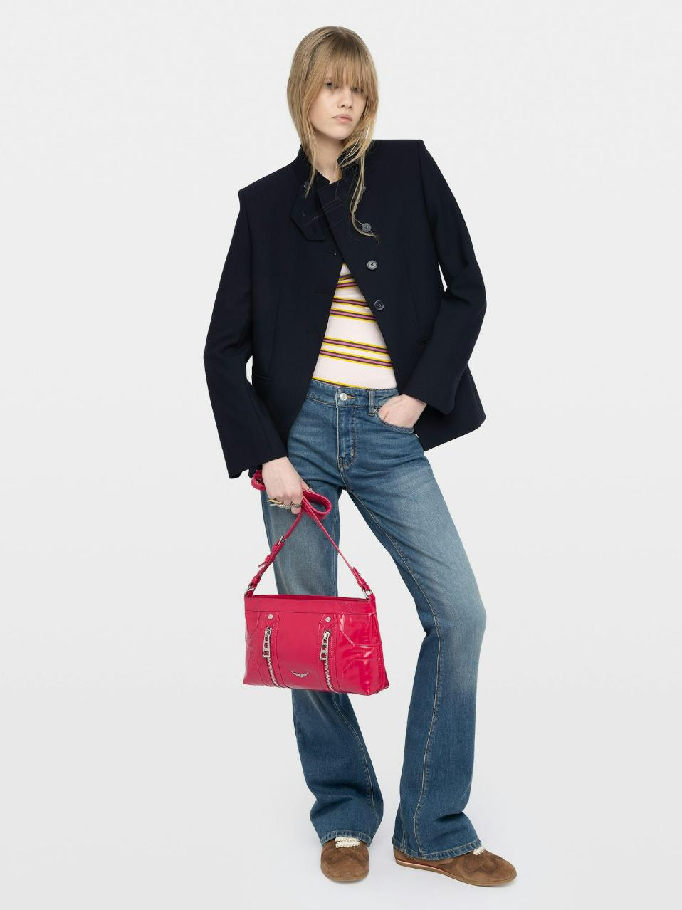 Zadig & Voltaire Sunny Moody Vintage Patent Bag,