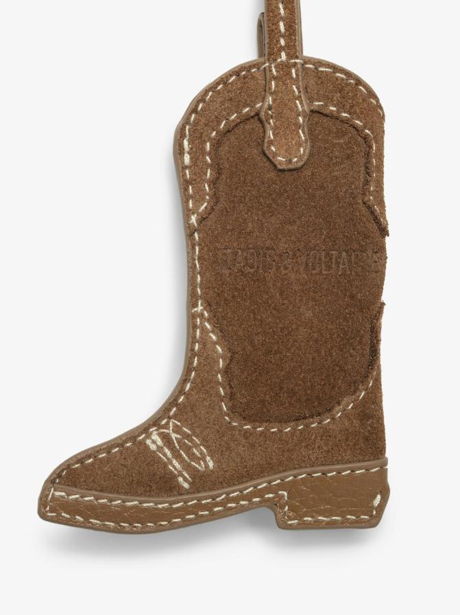 LWOG02279_COGNAC_ADDI_1_680a2d5b9dfdf Zadig & Voltaire Tex Keyring, COGNAC.