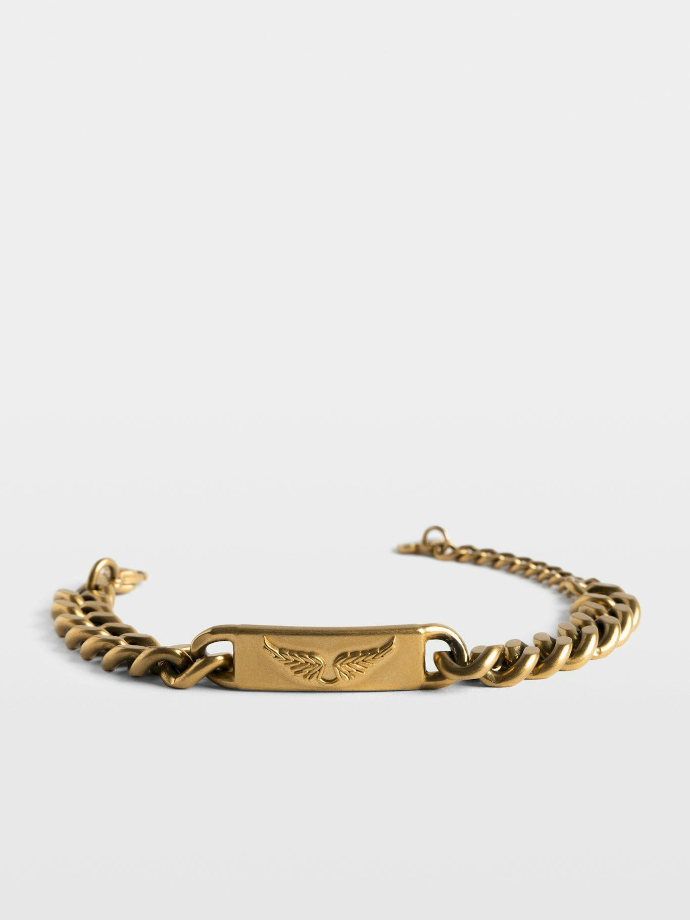 Zadig & Voltaire Chain Bracelet, Old Gold.