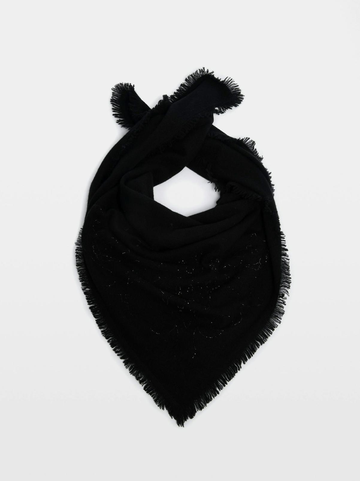 Zadig & Voltaire Stevie Scarf, Black.