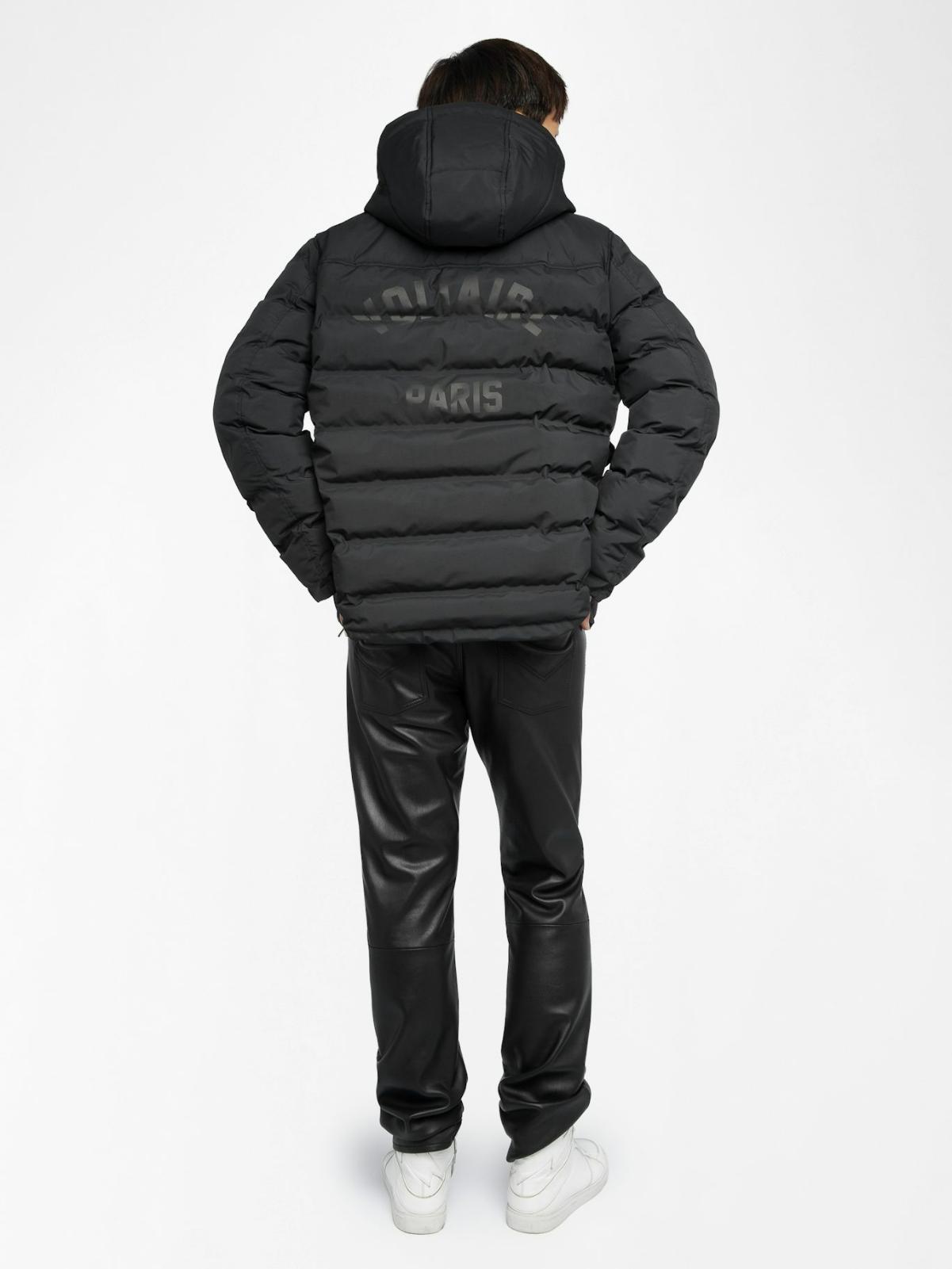 Zadig & Voltaire Bowie Puffer Jacket, Black.
