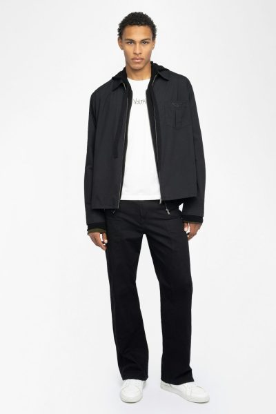 Zadig & Voltaire Suzy Shirt, Black.