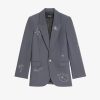 Zadig & Voltaire Vival Blazer, Anthracite.