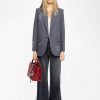 Zadig & Voltaire Vival Blazer, Anthracite.