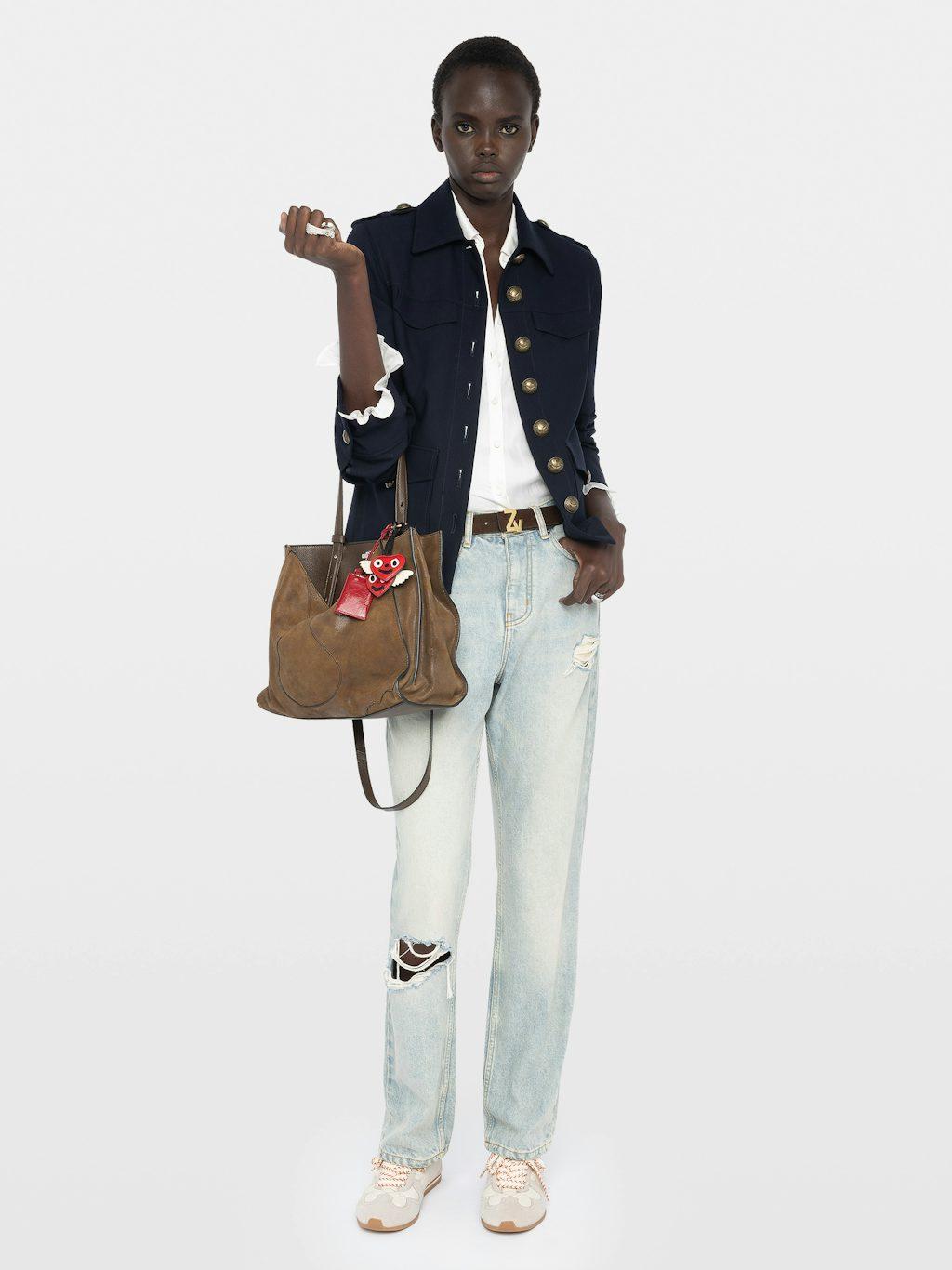 Zadig & Voltaire Veraman Blazer, Encre.