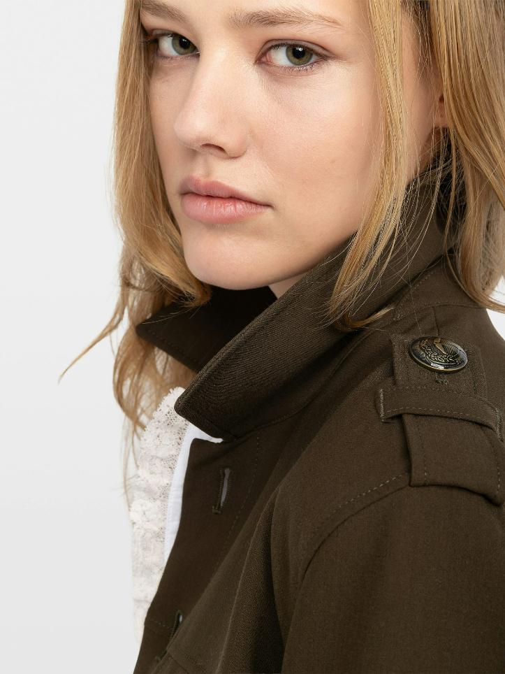 WWBL01981_MOSS_ADDI_2_6996cf233dcc4 Zadig & Voltaire Veraman Blazer, Moss.