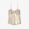Zadig & Voltaire Cippie Satin Camisole, Gold.