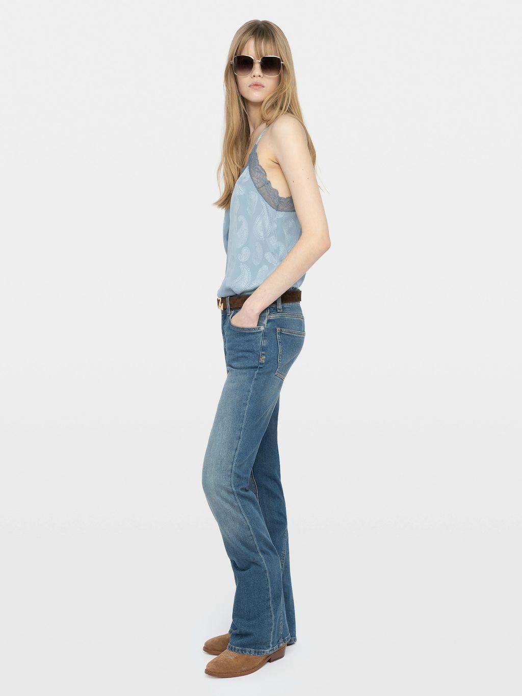 Zadig & Voltaire Christy Camisole, Sky.