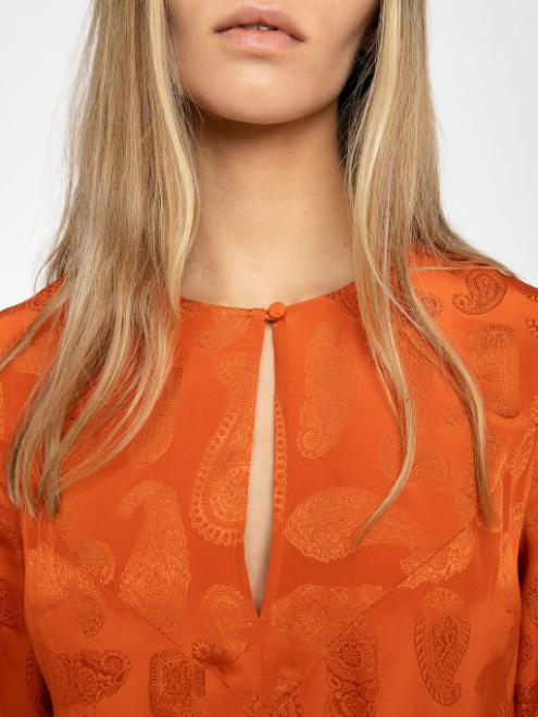 Zadig & Voltaire Randon Dress, Tangerine.