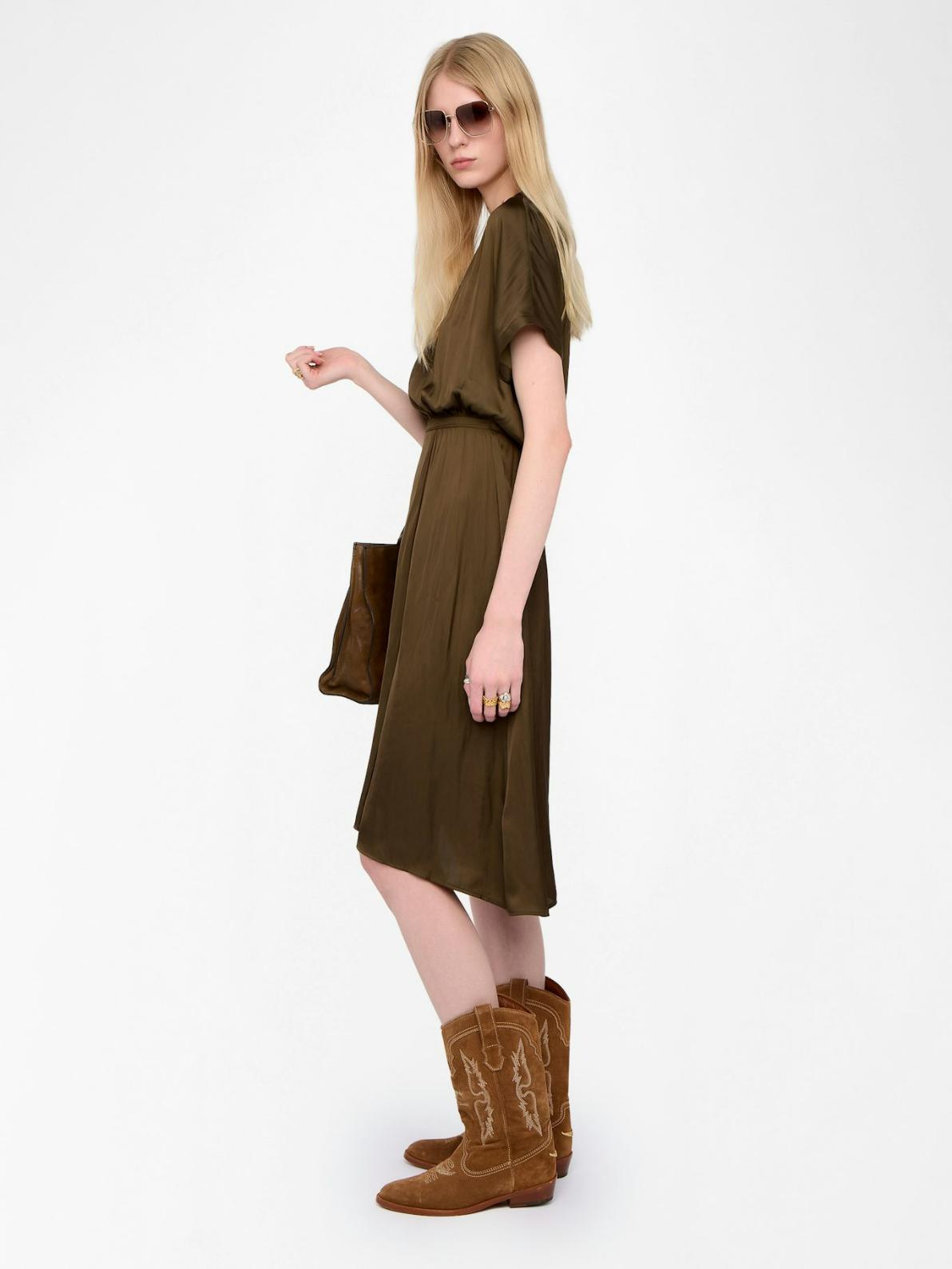 Zadig & Voltaire Riaz Dress, Moss.