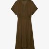 Zadig & Voltaire Riaz Dress, Moss.