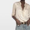 WWSH02319_GOLD_HOVER_693946cb56820 Zadig & Voltaire Satin Tink Blouse, Gold.