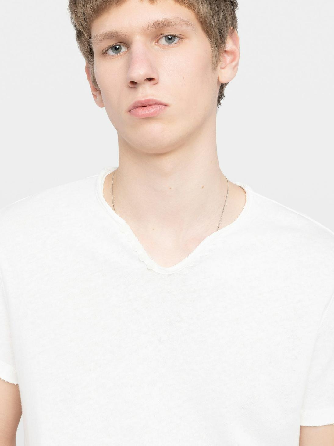 Zadig & Voltaire Monastir Henley T-Shirt, Judo.