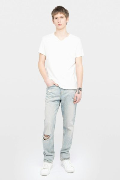 Zadig & Voltaire Monastir Henley T-Shirt, Judo.