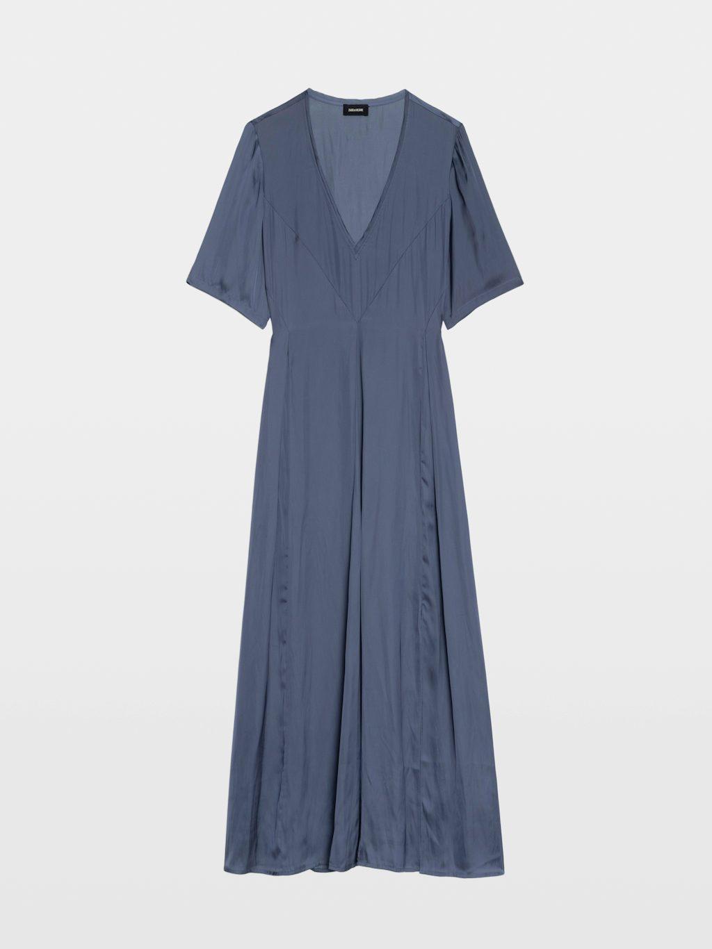 Zadig & Voltaire Rodalan Satin Dress, Storm.