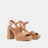 3200448-9 (5) Jonak Vlada Heeled Sandals, Camel Velvet