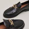 3500158-26-1 Jonak Delphes Loafers, Black Leather