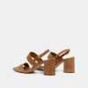 Jonak Vico Heeled Sandals, Camel Velvet