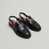 Jonak Delphy Loafers, Black Leather