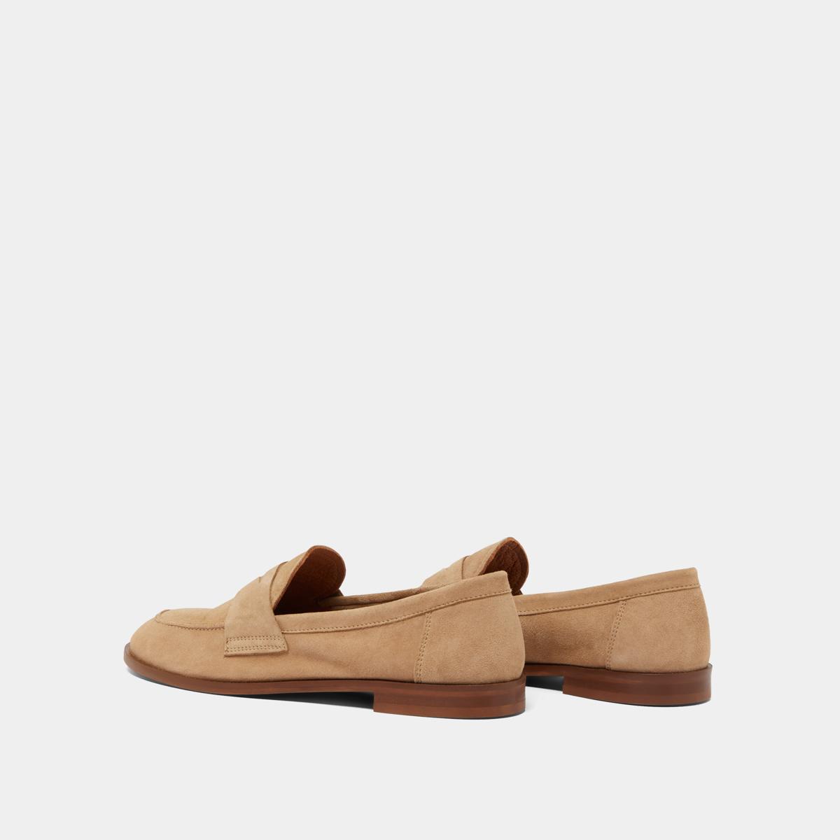 3600198-9-2 Jonak Thelma Loafers, Camel Velvet