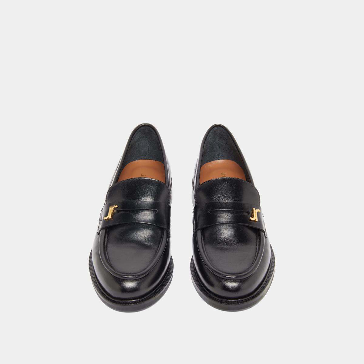 Jonak Duedi Loafers, Black Leather