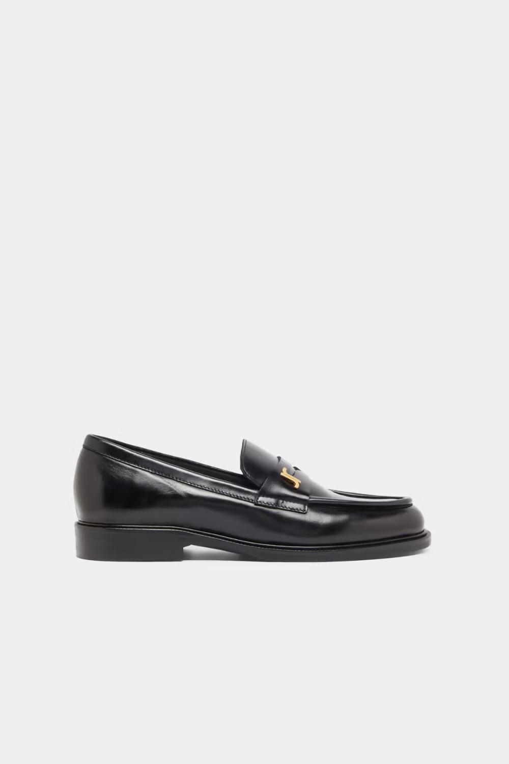 Jonak Duedi Loafers, Black Leather