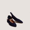 Jonak Vince Ballet Flats, Navy Suede