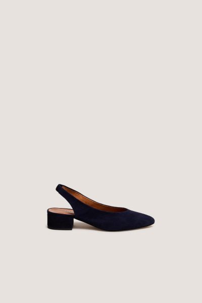 Jonak Vince Ballet Flats, Navy Suede