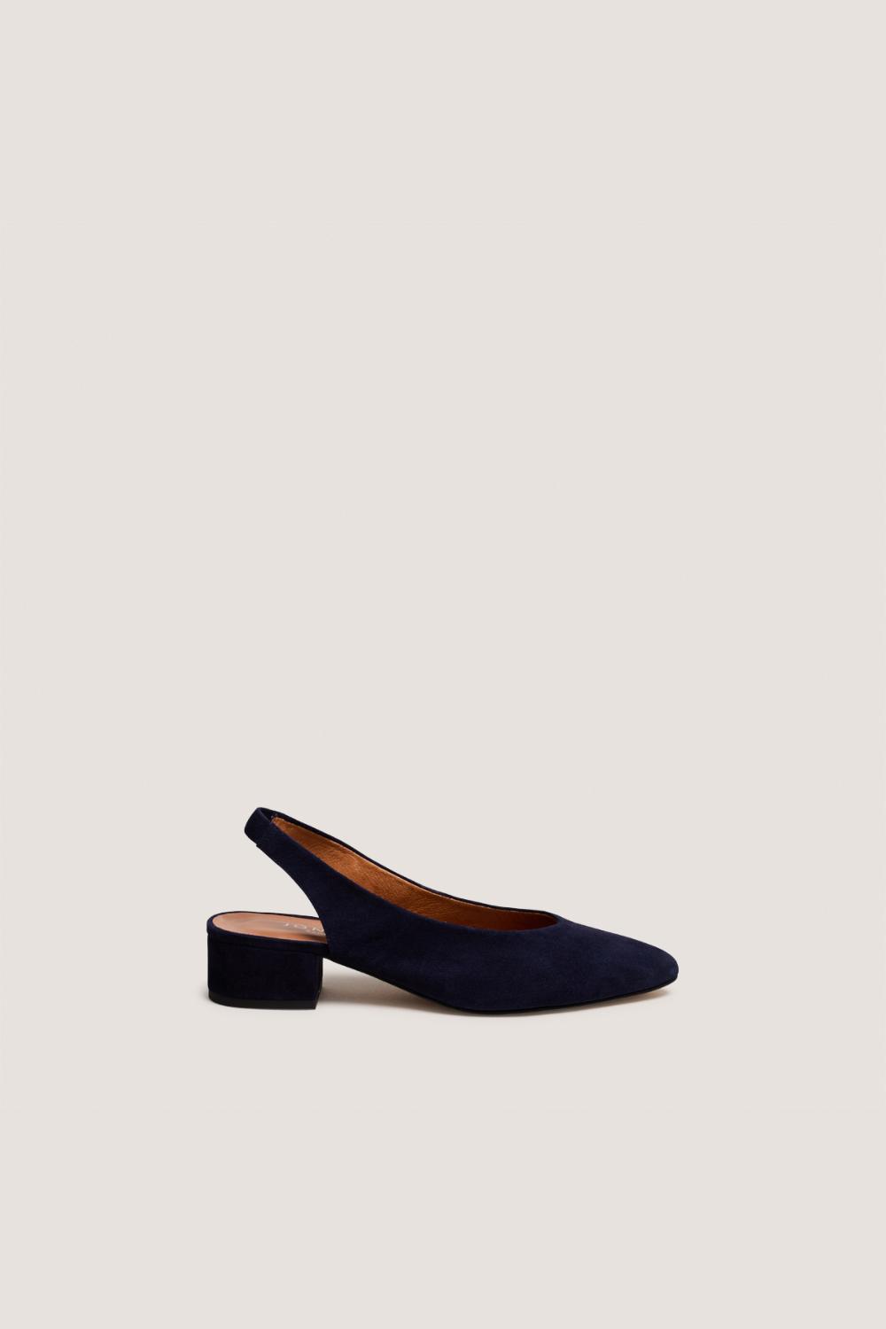 Jonak Vince Ballet Flats, Navy Suede