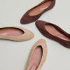 3800162-9 (1) Jonak Dassus Ballet Flats, Camel Velvet