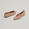 3800162-9 (2) Jonak Dassus Ballet Flats, Camel Velvet