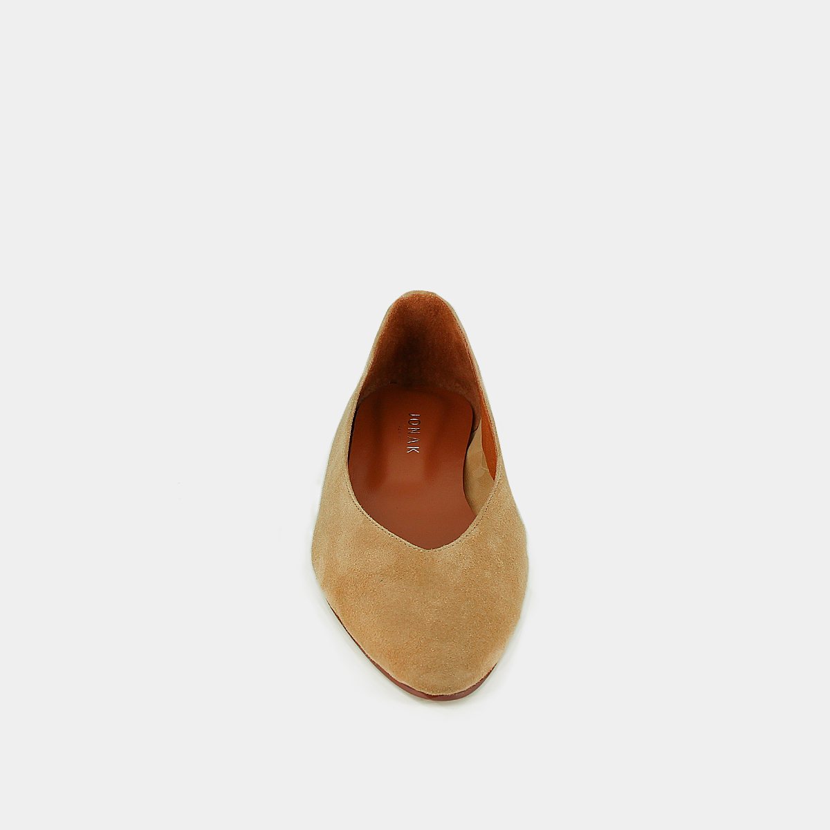 3800162-9 (7) Jonak Dassus Ballet Flats, Camel Velvet