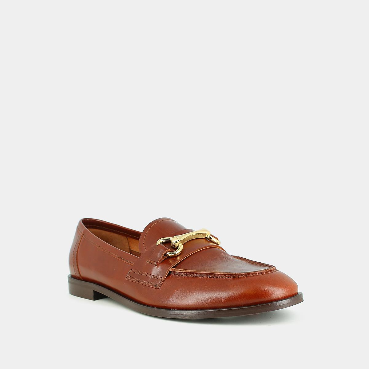 Jonak Draguignan Mocassins, Cognac Leather