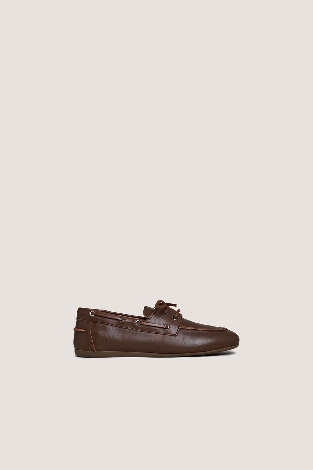 Jonak Lalie Loafers, Brown Leather