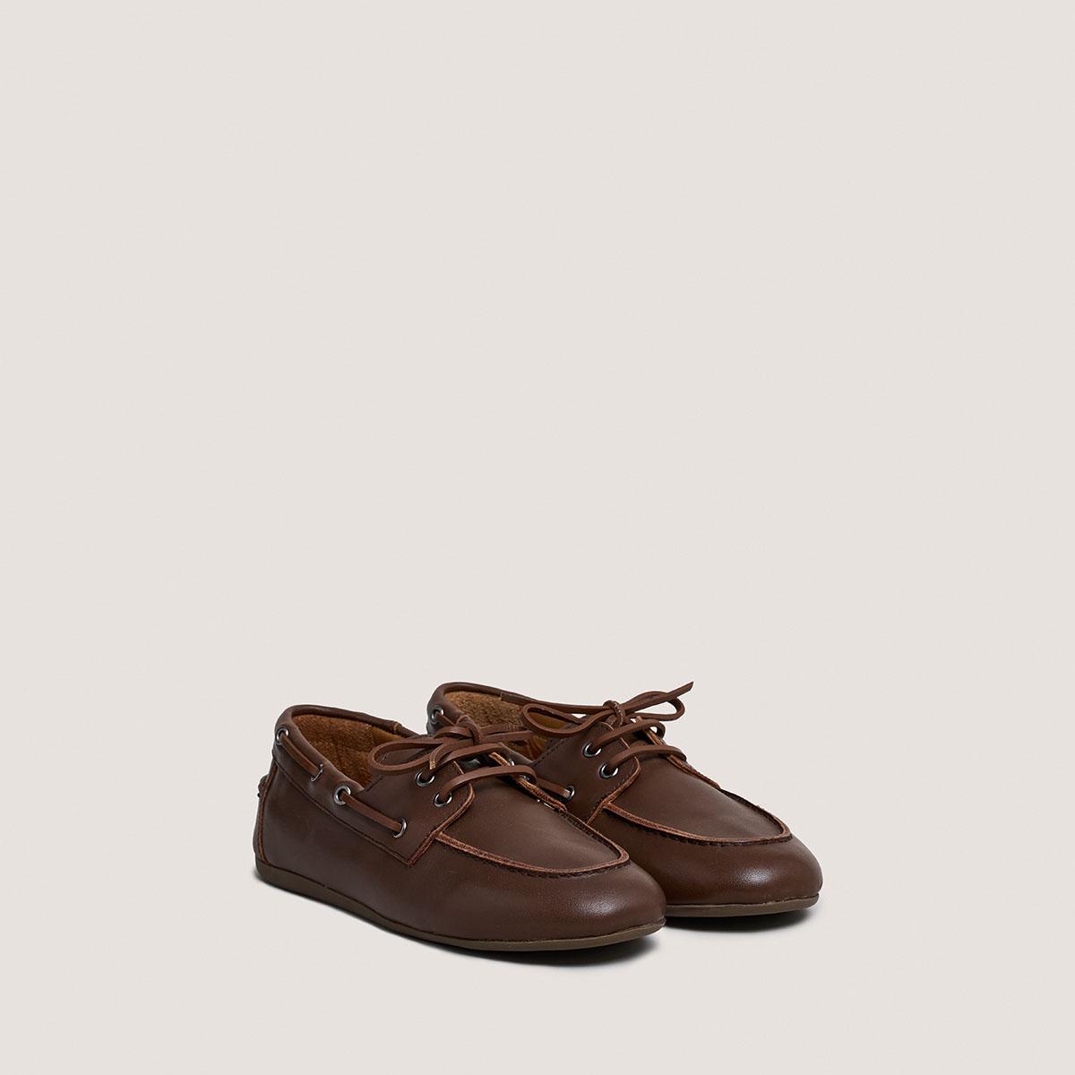Jonak Lalie Loafers, Brown Leather