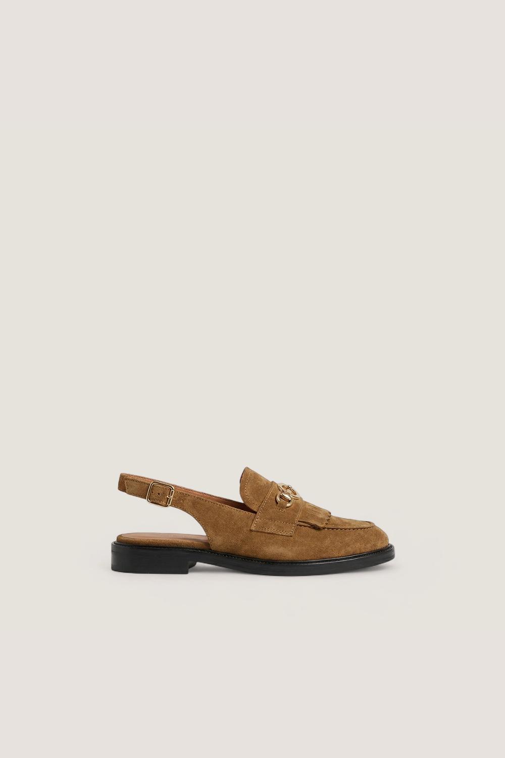 3800480-320 Jonak Delphy Loafers, Tobacco Suede.