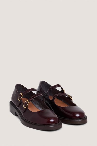 Alternative view of Jonak Dreamy Ballet Flats, Chocolate Patent Leather