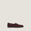 Jonak Thelma Loafers, Brown Velvet.