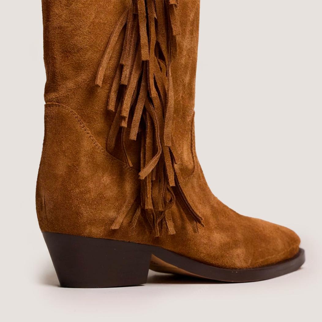 Jonak Defrange Boots, Cognac Suede.