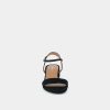 Jonak Via Heeled Sandals, Black Suede