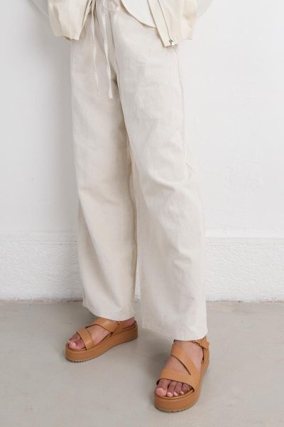 Jonak Isaure Platform Sandals, Camel Leather.